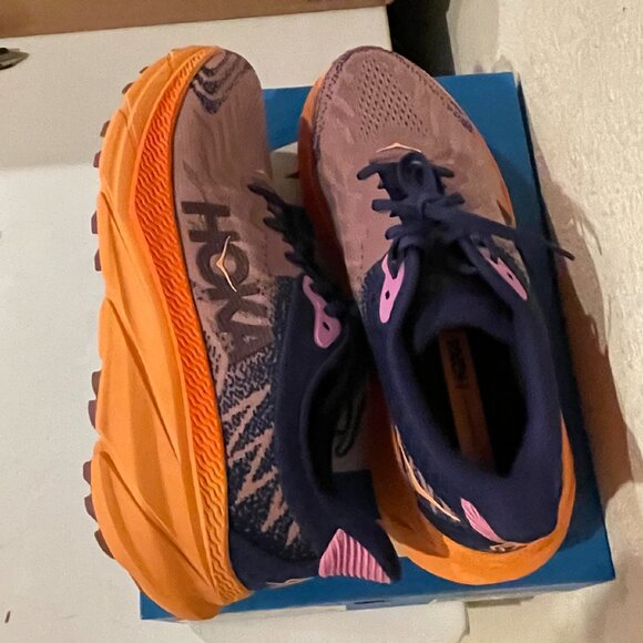 NEW Women's HOKA Challenger ATR 7 Running Shoes Mauve Cyclamen US 10.5 Sneakers - Picture 13 of 15